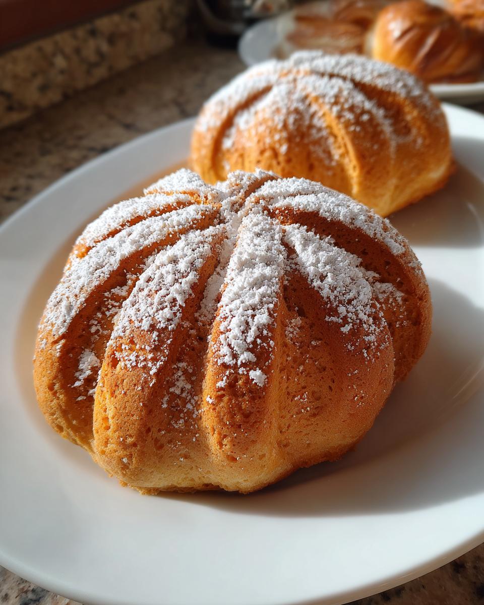 Pumpkin Spice Conchas - detail 3