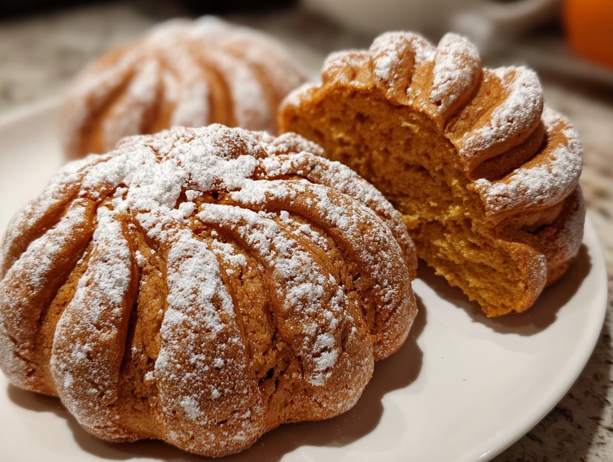 Pumpkin Spice Conchas