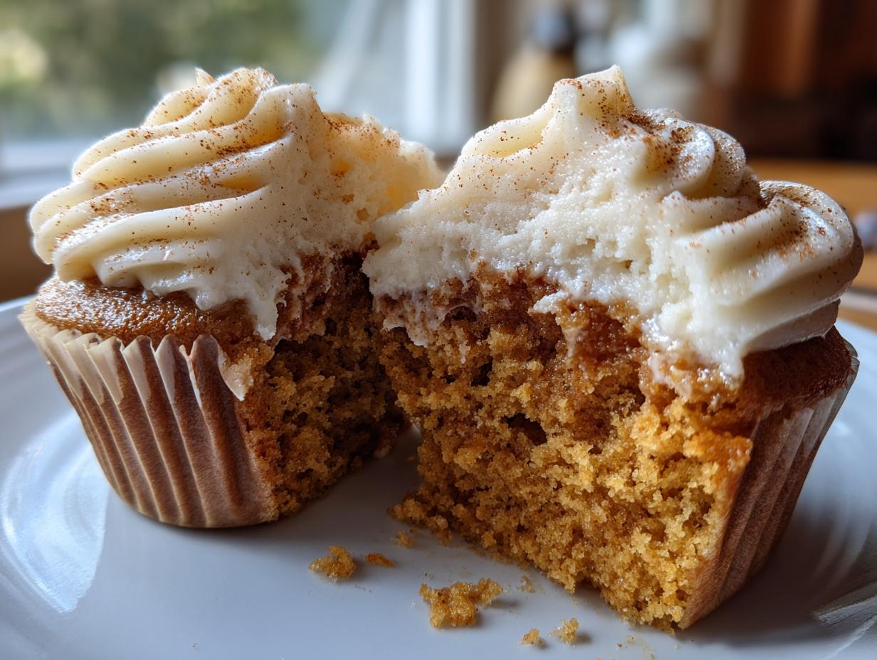 Pumpkin Spice Latte Cupcakes