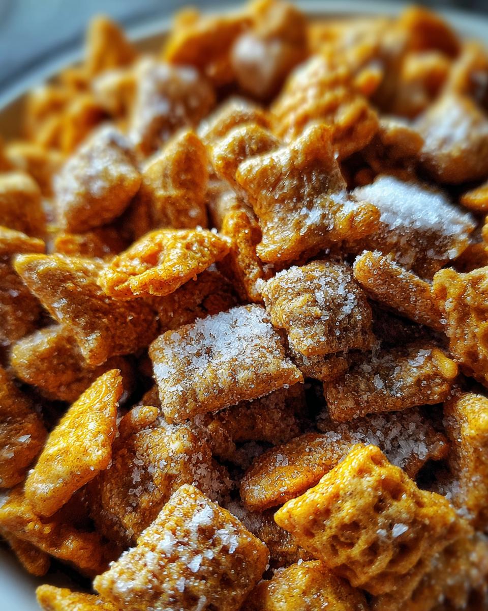 Pumpkin Spice Muddy Buddies - detail 1