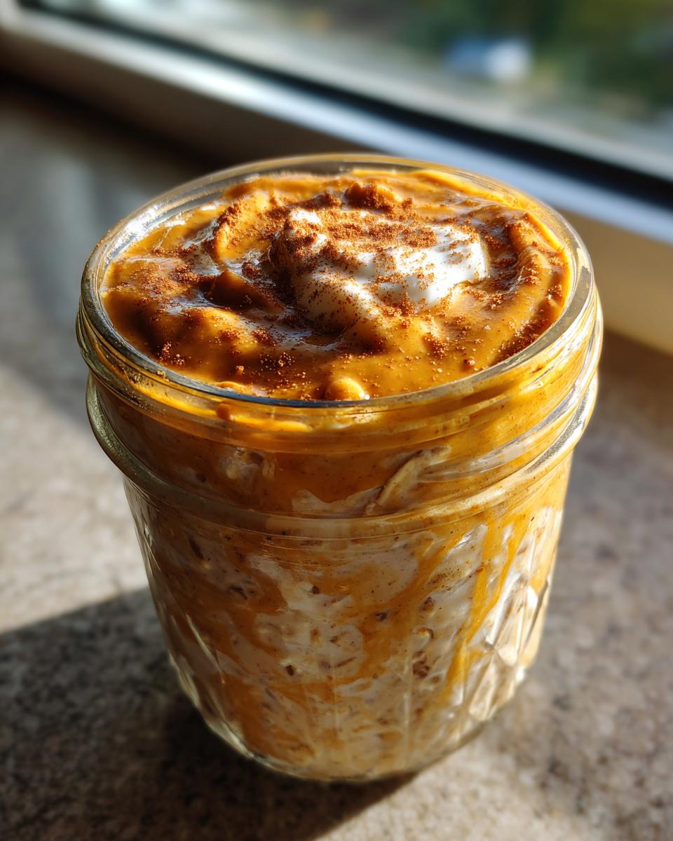 Creamy Pumpkin Spice Overnight Oats in 5 Minutes Flat 6 Pumpkin Spice Overnight Oats - detail 1