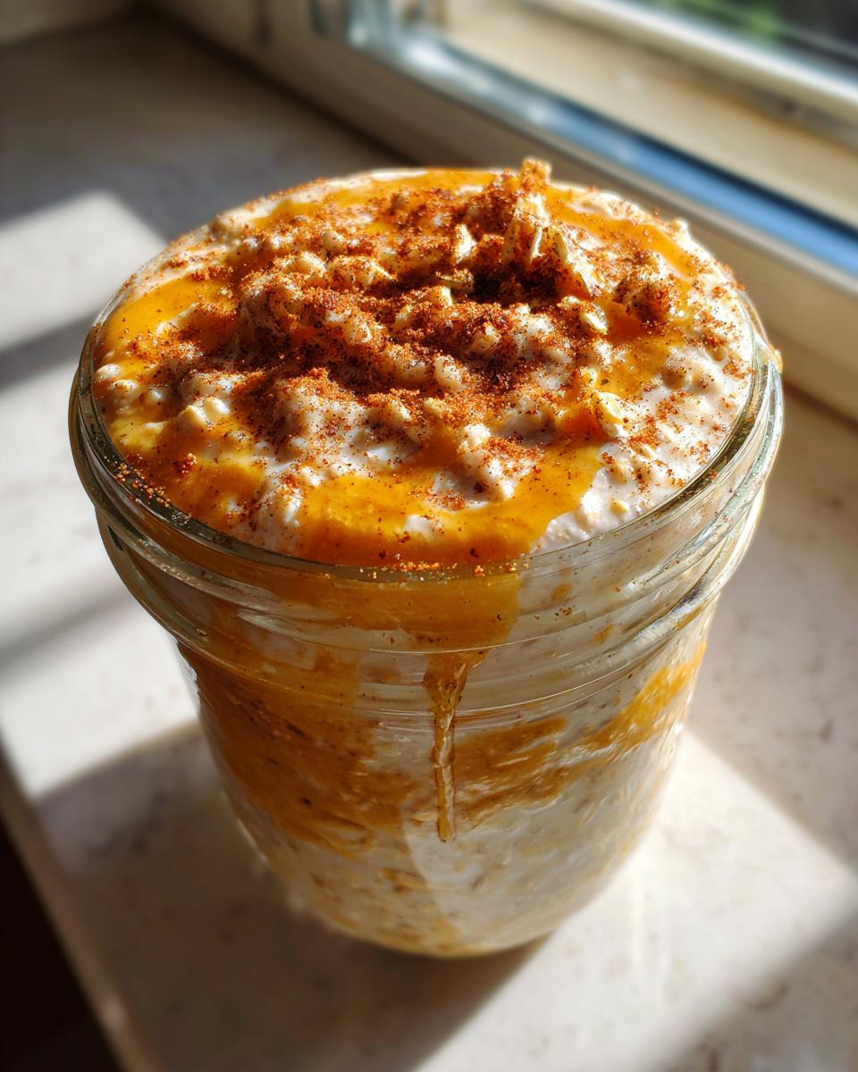 Creamy Pumpkin Spice Overnight Oats in 5 Minutes Flat 8 Pumpkin Spice Overnight Oats - detail 3