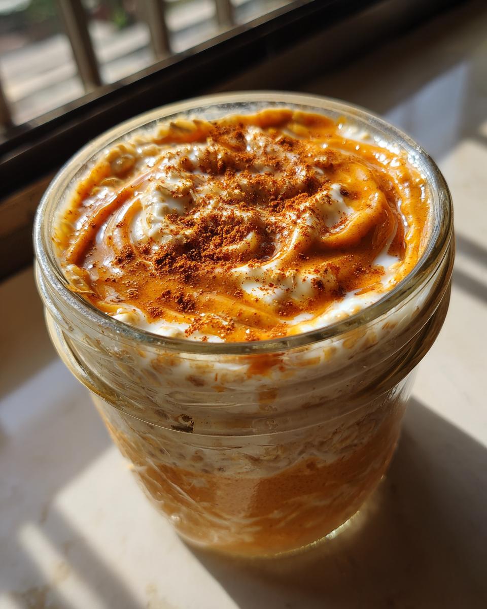 Creamy Pumpkin Spice Overnight Oats in 5 Minutes Flat 9 Pumpkin Spice Overnight Oats - detail 4