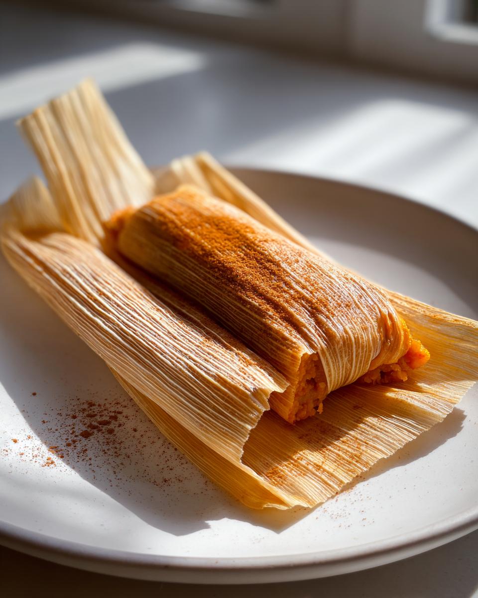 Pumpkin Spice Tamales - detail 1