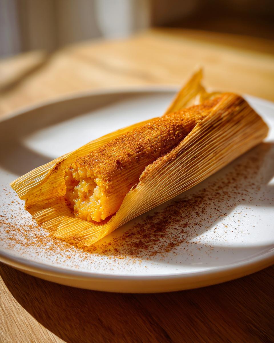 Pumpkin Spice Tamales - detail 3