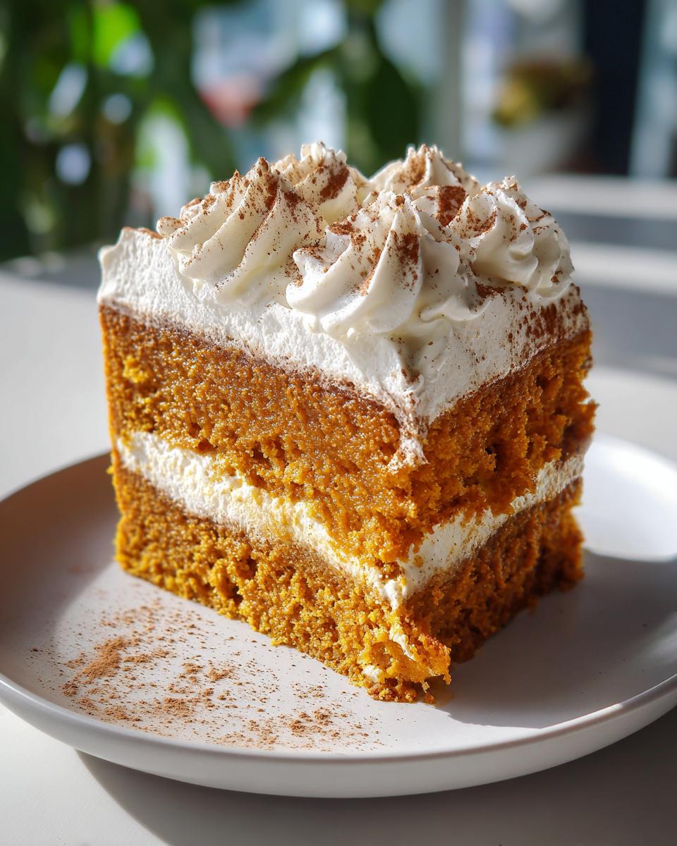Pumpkin Spice Tres Leches Cake - detail 3