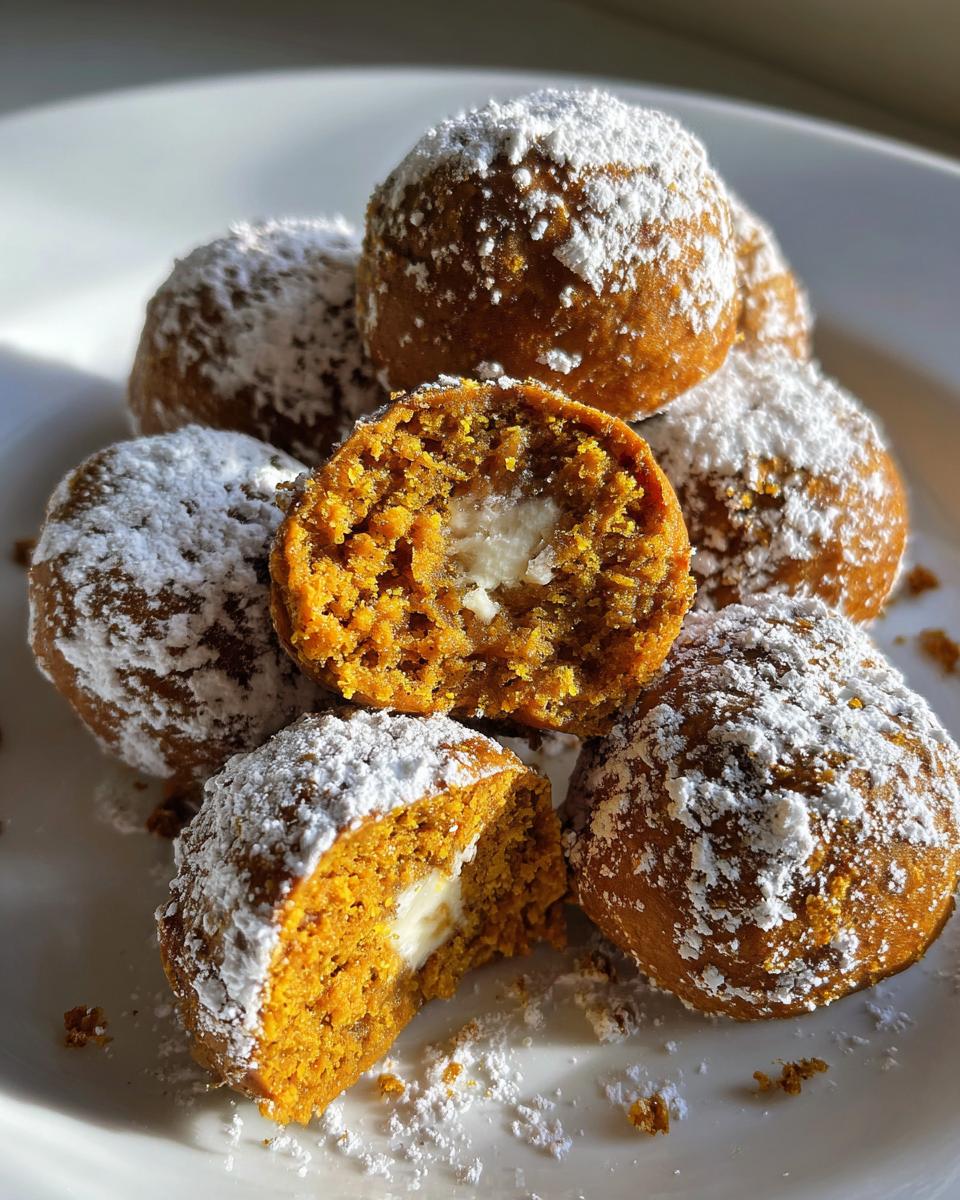 Irresistible Pumpkin Spice Truffles - 2-Ingredient Magic! 7 Pumpkin Spice Truffles - detail 2