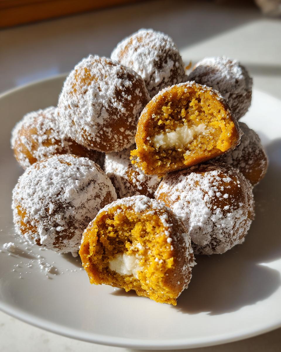 Irresistible Pumpkin Spice Truffles - 2-Ingredient Magic! 9 Pumpkin Spice Truffles - detail 4