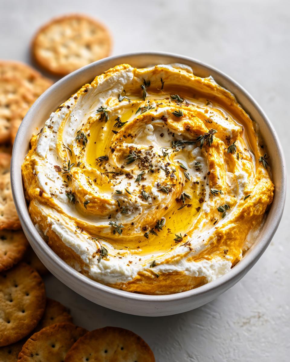 10-Minute Pumpkin Whipped Feta Dip: Irresistibly Creamy Magic Bowl 5 Pumpkin Whipped Feta Dip - detail 1