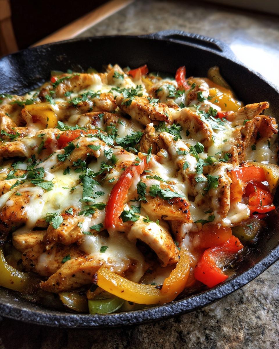 Queso Chicken Fajita Skillet - detail 1