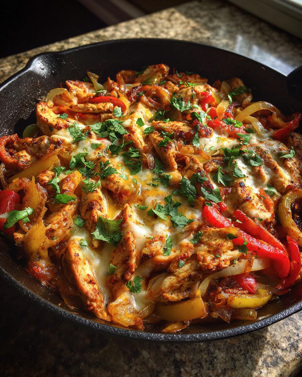 Queso Chicken Fajita Skillet - detail 2