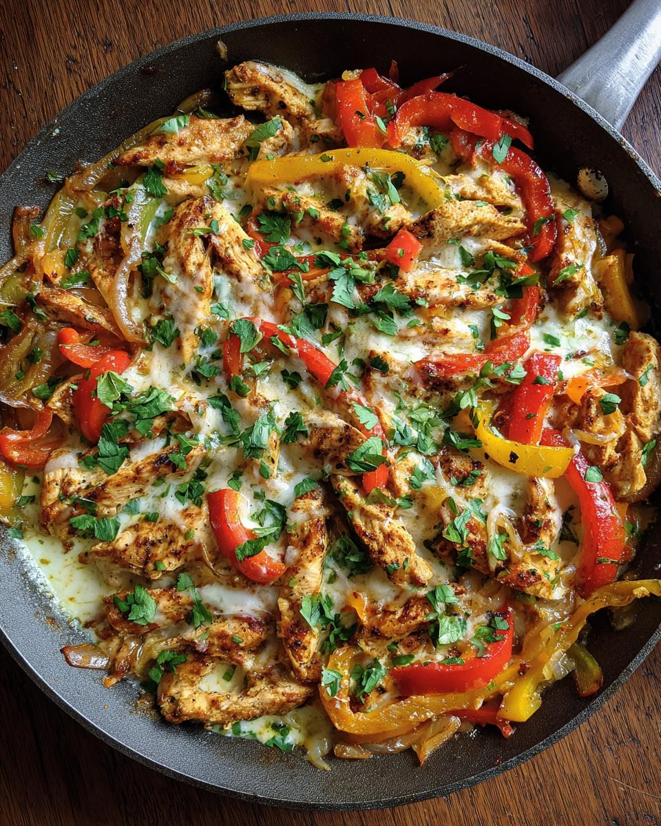 Queso Chicken Fajita Skillet - detail 4