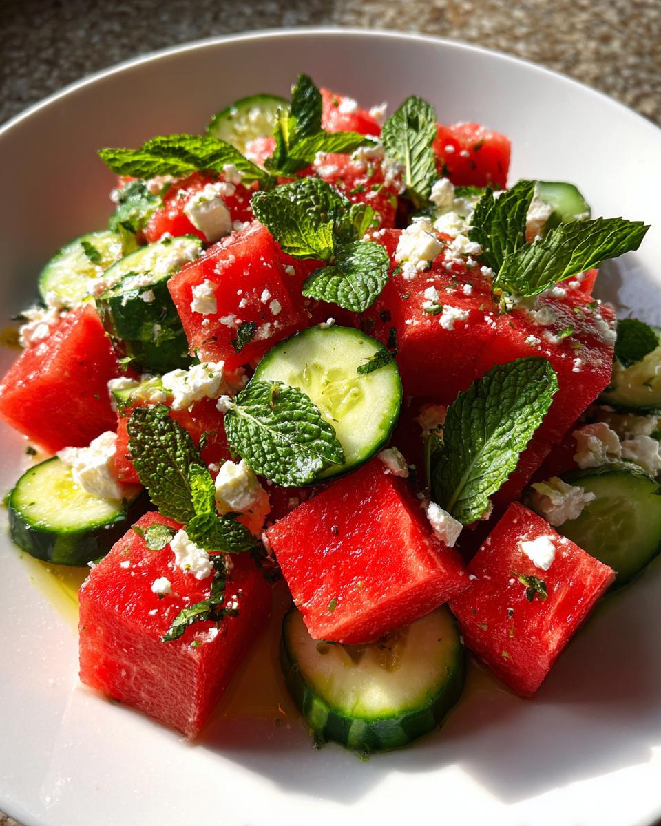 Refreshing Watermelon Salad - detail 2