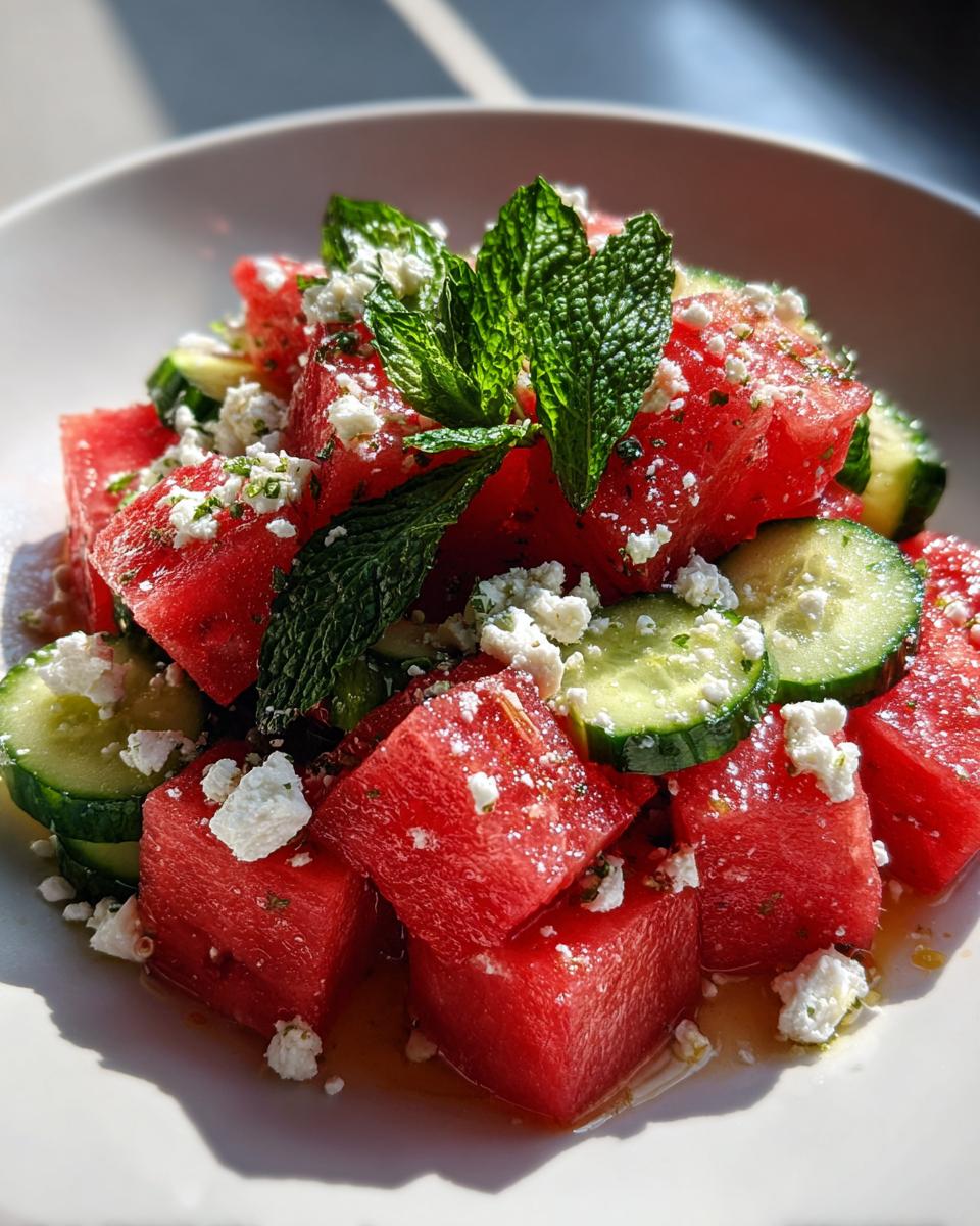 Refreshing Watermelon Salad - detail 3