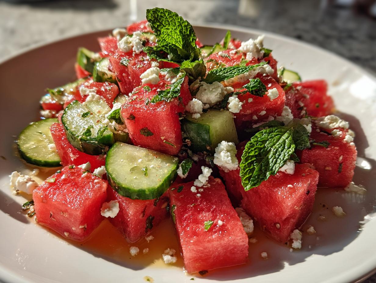Refreshing Watermelon Salad