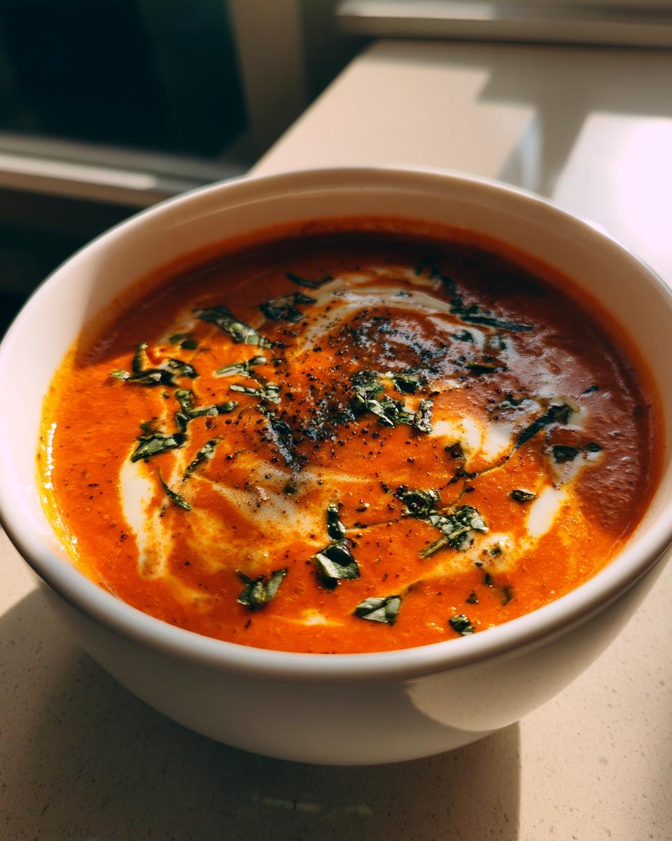 Roasted Tomato Basil Soup - detail 2