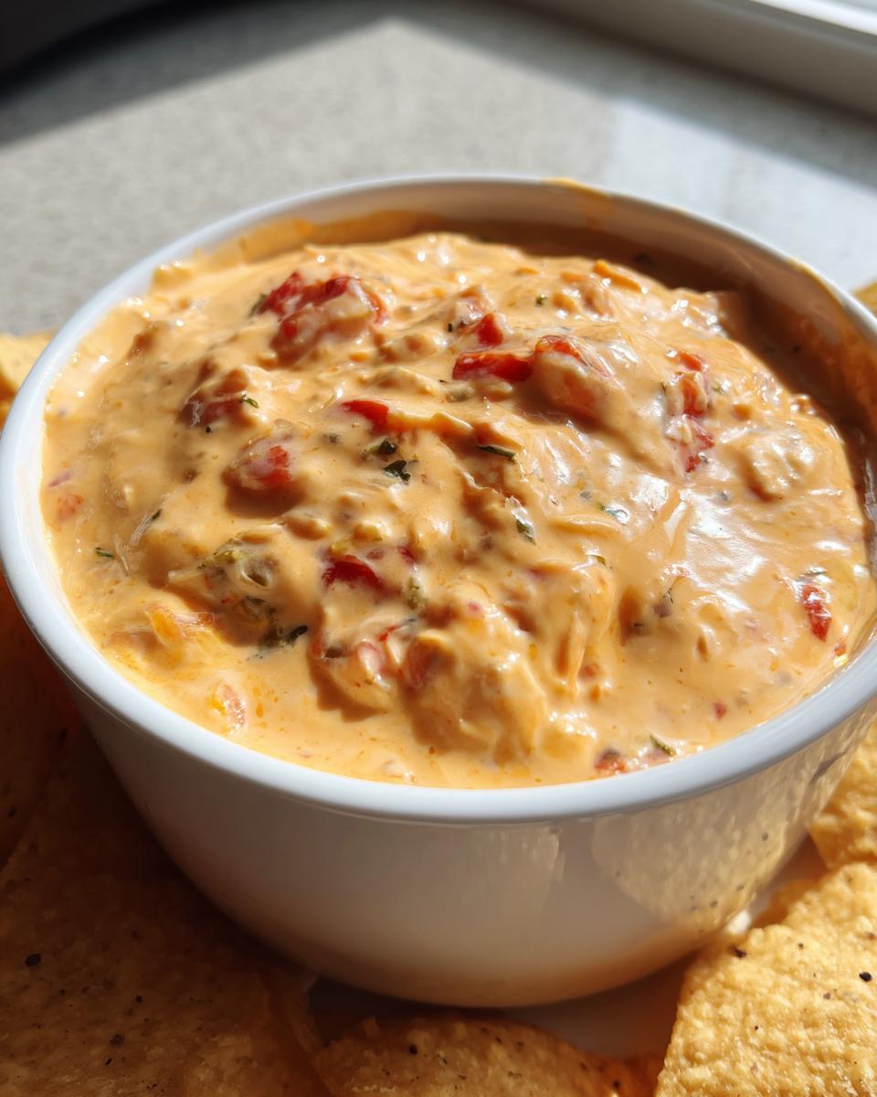 3-Minute Rotel Cheese Dip - Irresistibly Creamy & Spicy! 7 Rotel Cheese Dip - detail 2