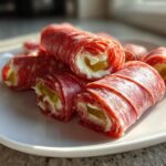 10-Minute Salami Cream Cheese Roll-Ups: Irresistibly Bold Bites 10 Salami, Cream Cheese, and Pepperoncini Roll-Ups