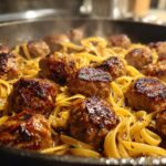 35-Minute Salisbury Steak Meatball Noodle Skillet for Ultimate Comfort 8 Salisbury Steak Meatball Noodle Skillet