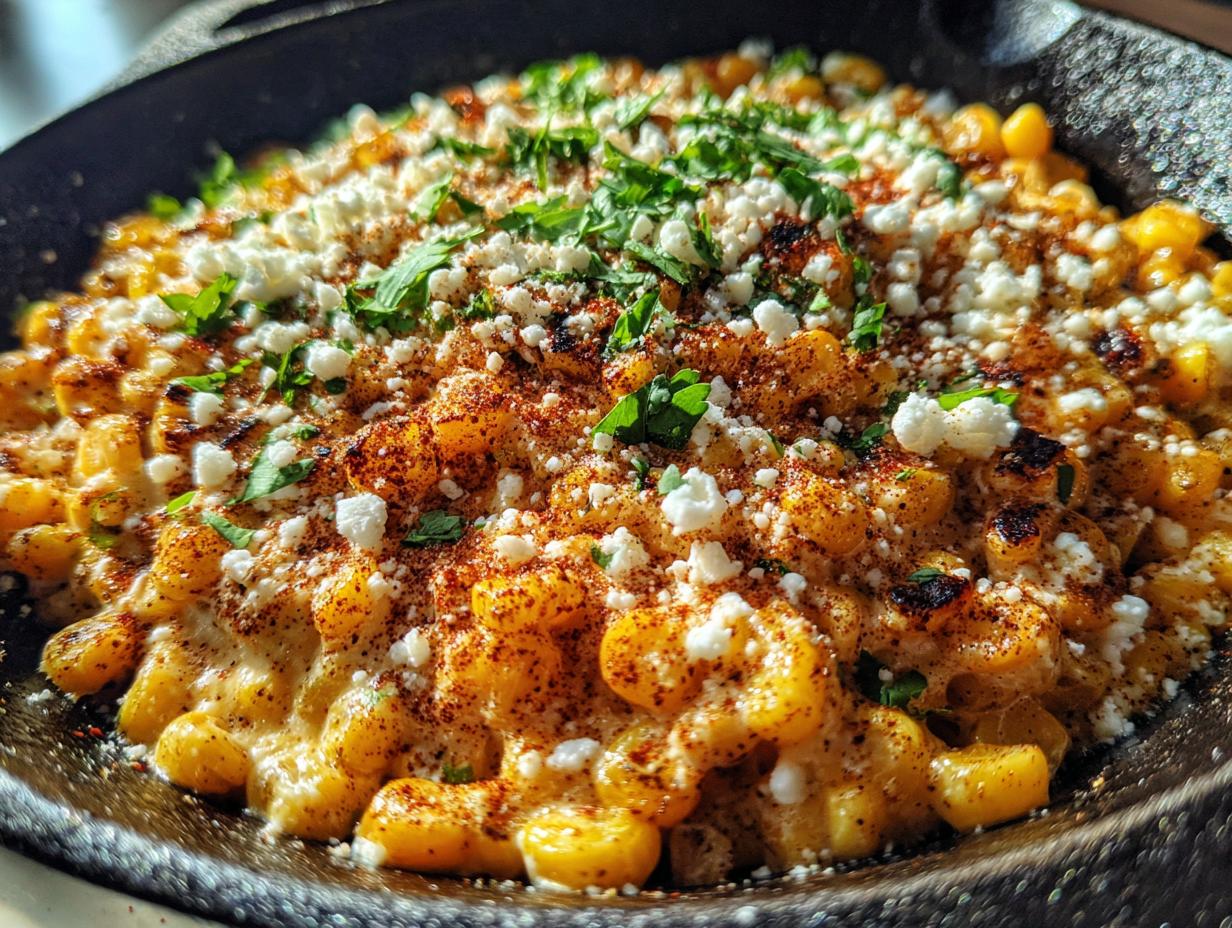 Skillet Mexican Street Corn