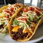 Crispy Smash Burger Tacos That Will Blow Your Mind 6 Smash Burger Tacos