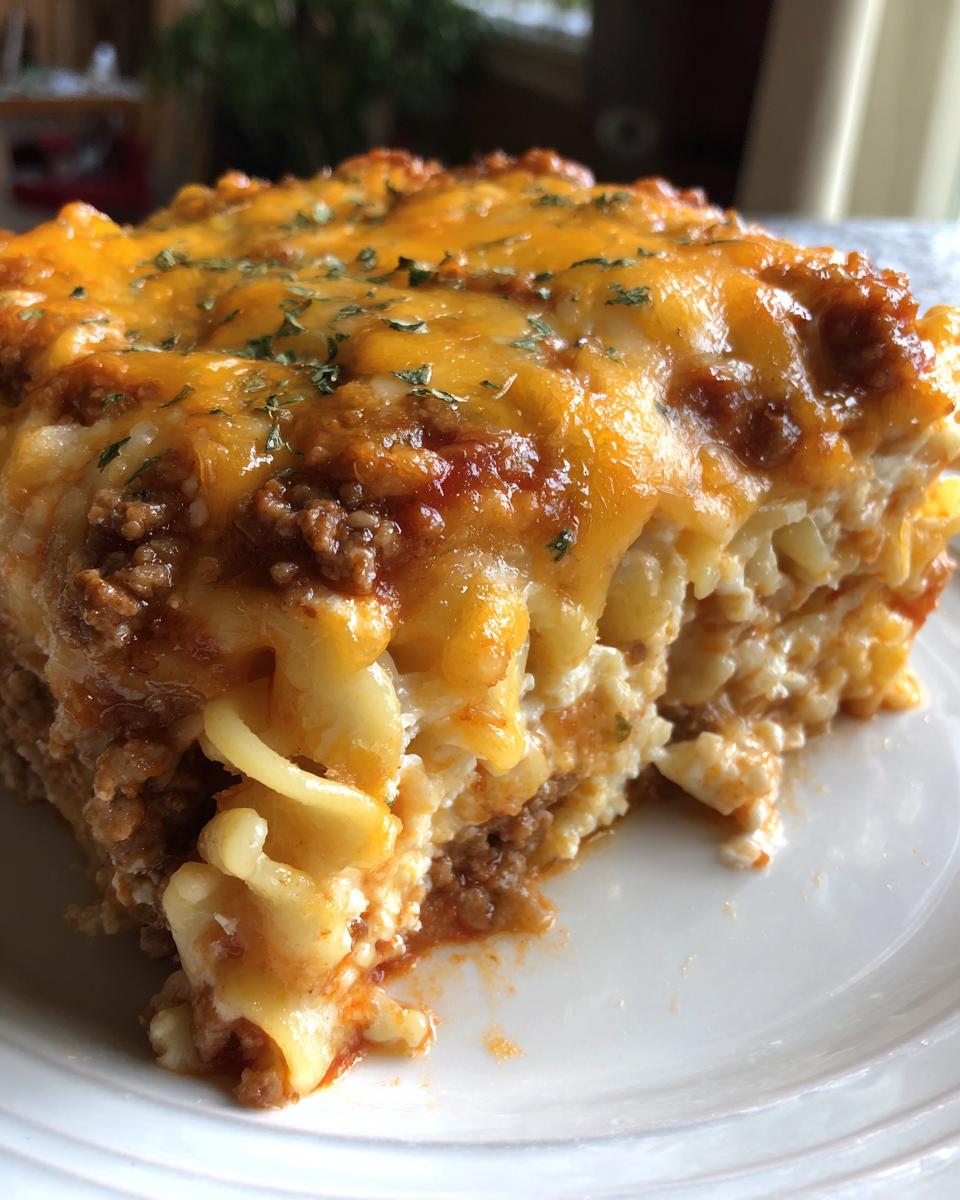 Creamy 20-Minute Sour Cream Noodle Bake Perfection 5 Sour Cream Noodle Bake - detail 1