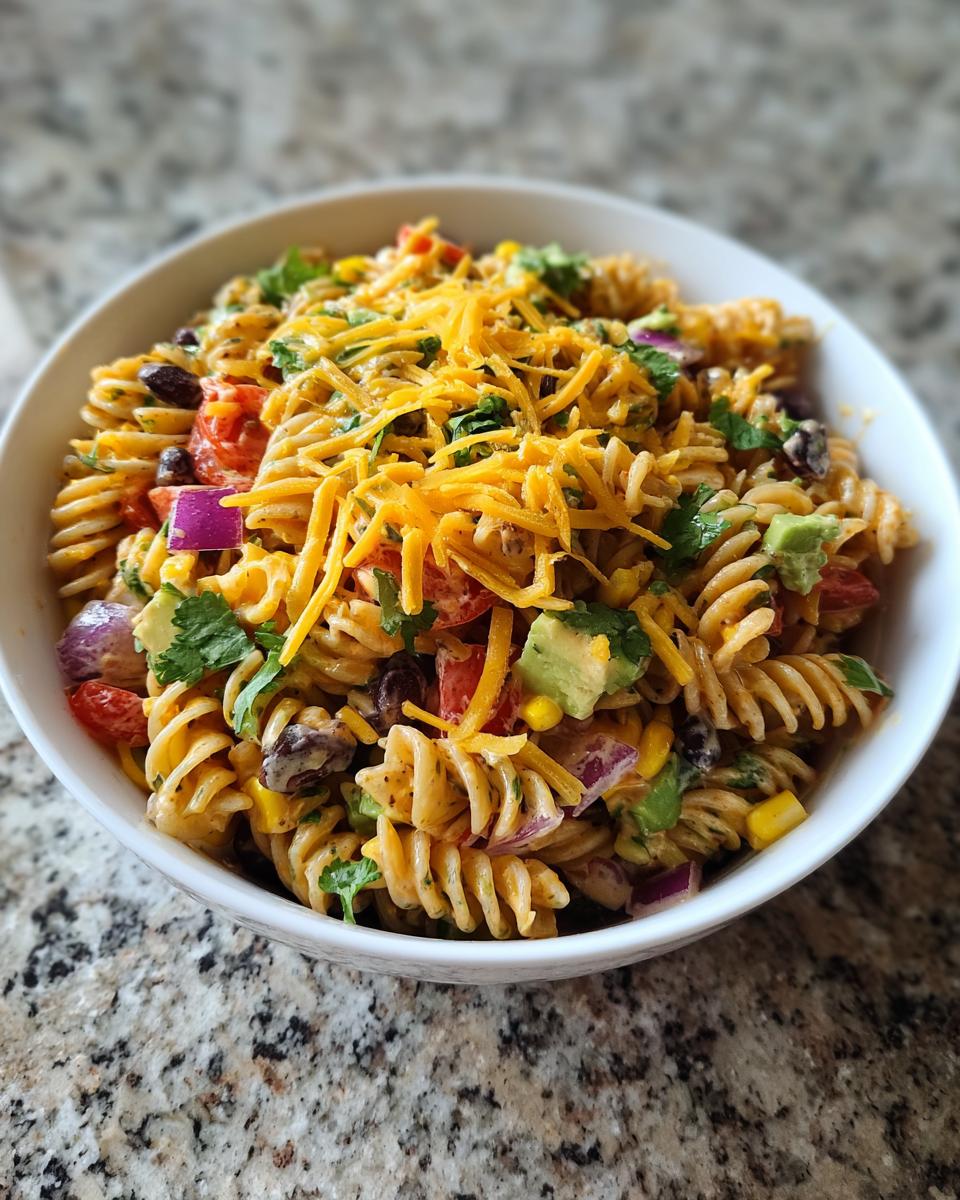 Southwestern Pasta Salad - detail 2