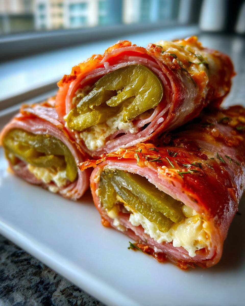 Spicy Pickle Roll-Ups - detail 4