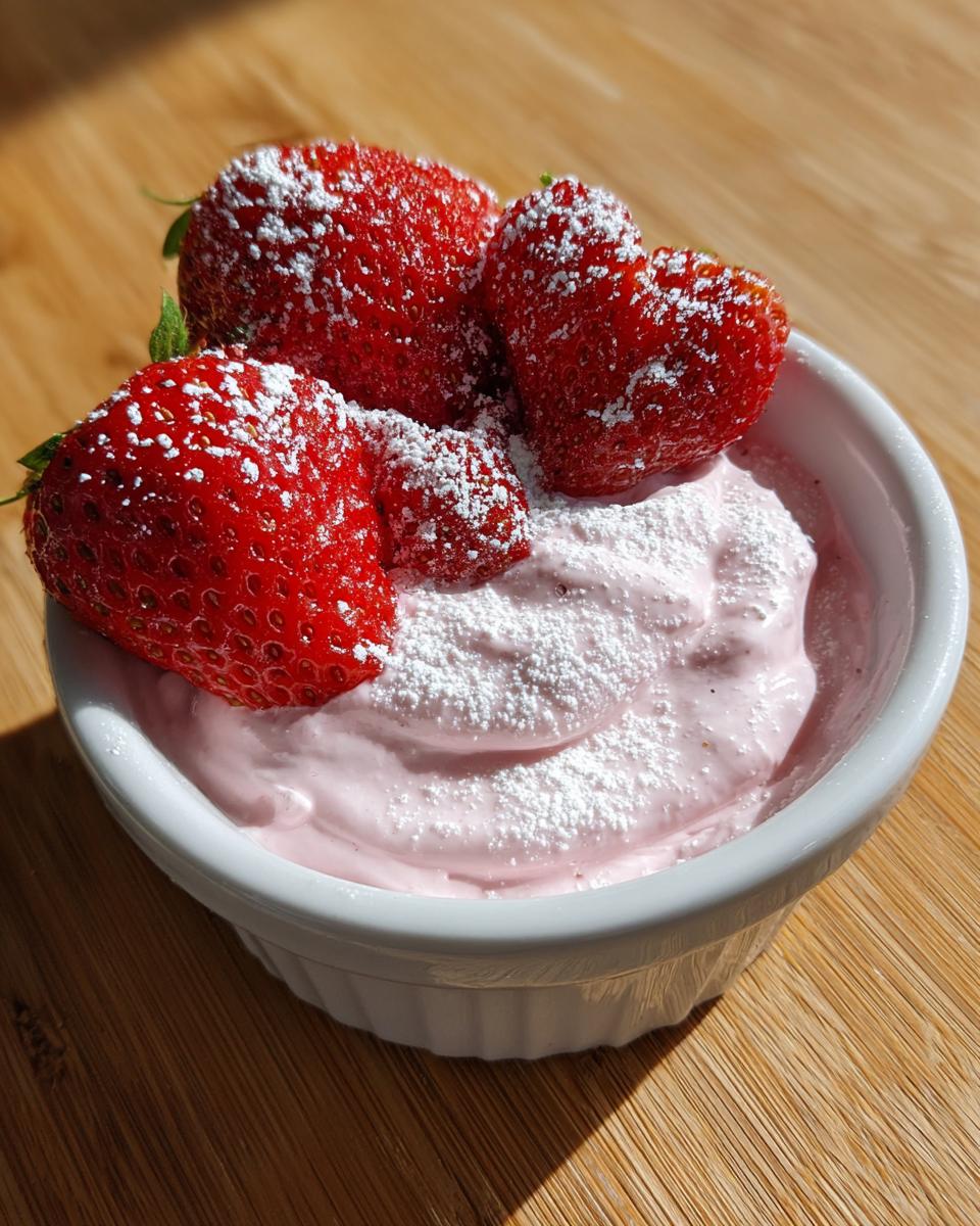 5-Minute Strawberry Cheesecake Fruit Dip - Irresistibly Creamy Delight 9 Strawberry Cheesecake Fruit Dip - detail 4