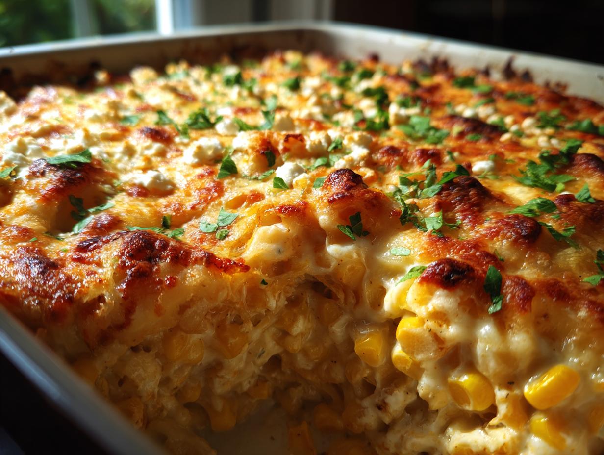 Street Corn Chicken Casserole