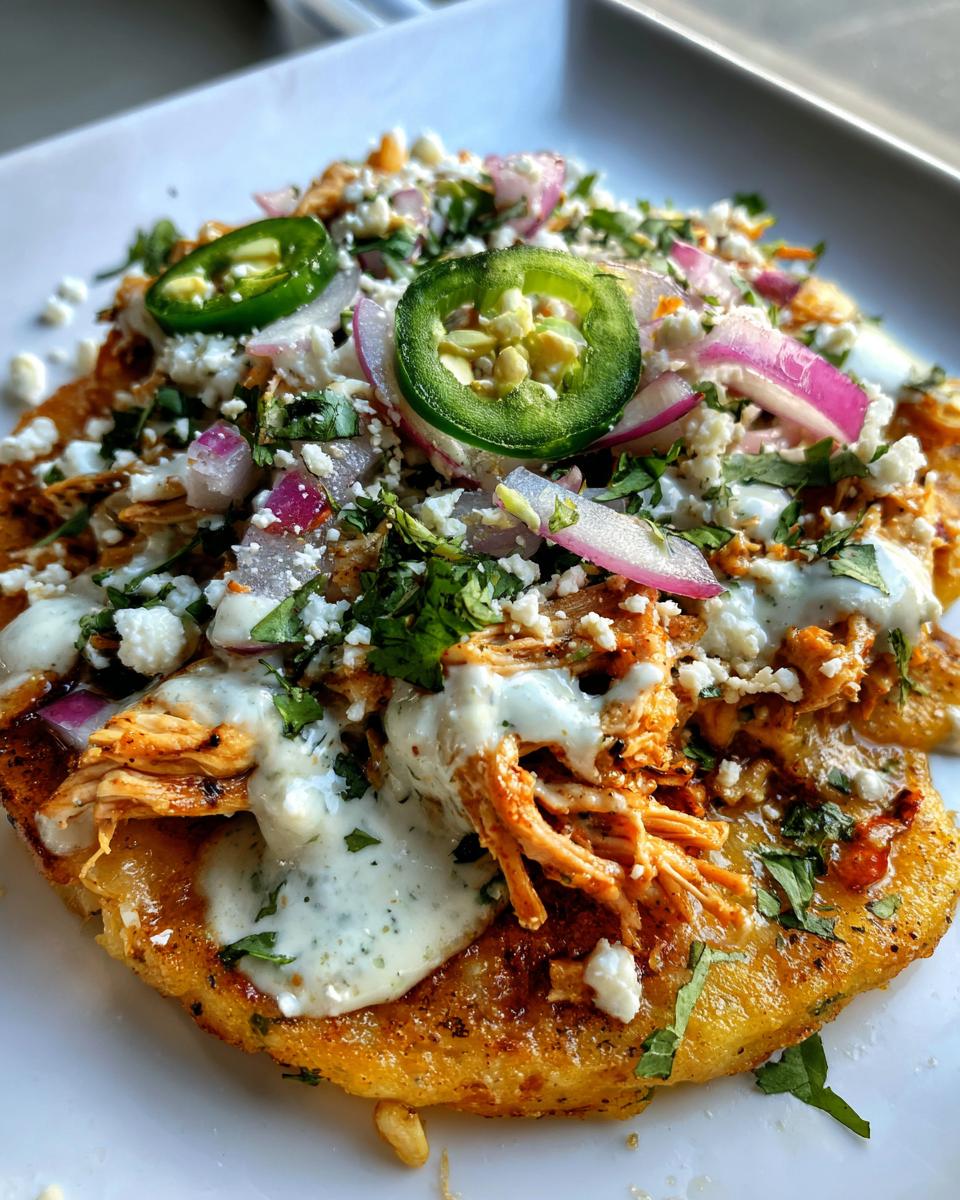 17-Minute Street Corn Chicken Tostada Melts 7 Street Corn Chicken Tostada Melts with Cilantro Lime Cream - detail 3