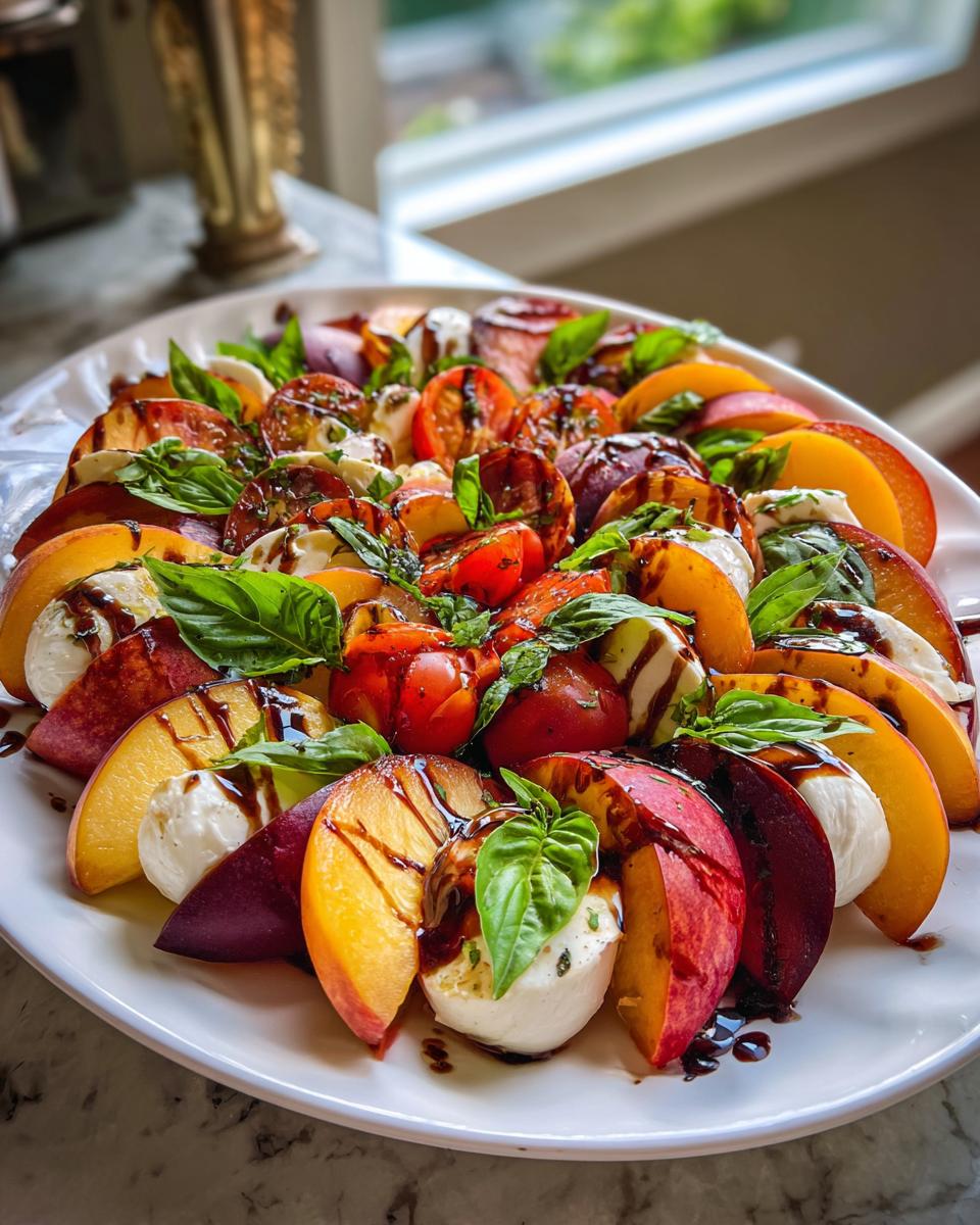 15-Minute Summer Fruit Caprese Salad That’s Irresistible 4 Summer Fruit Caprese Salad - detail 1