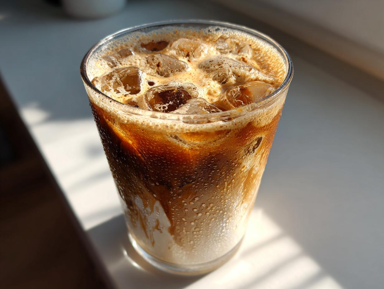 Tahini Iced Coffee