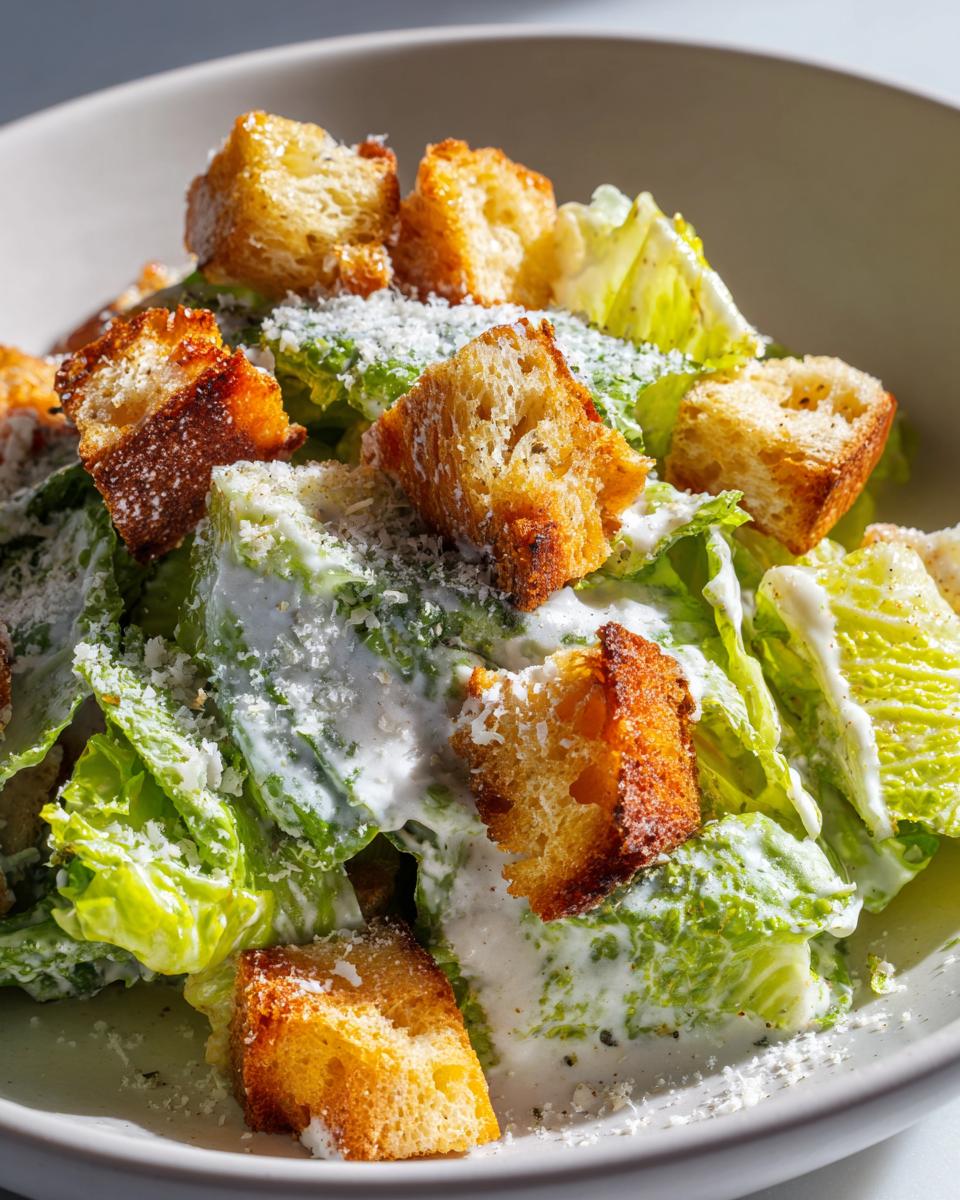 Irresistible Upside-Down Caesar Salad That Wows in 10 Minutes 9 Upside-Down Caesar Salad - detail 4