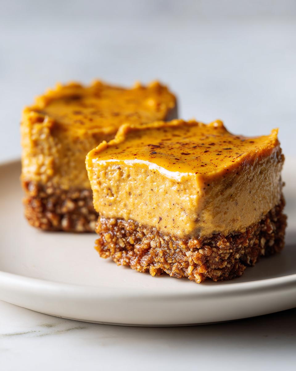 3-Ingredient Vegan Pumpkin Cheesecake Bites You Must Try 5 Vegan Pumpkin Cheesecake Bites - detail 1