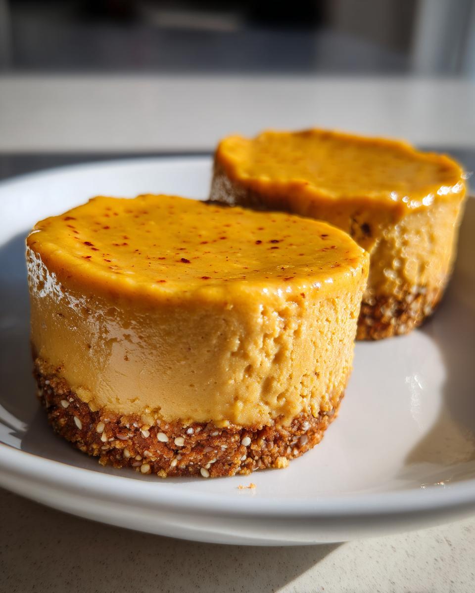 3-Ingredient Vegan Pumpkin Cheesecake Bites You Must Try 6 Vegan Pumpkin Cheesecake Bites - detail 2