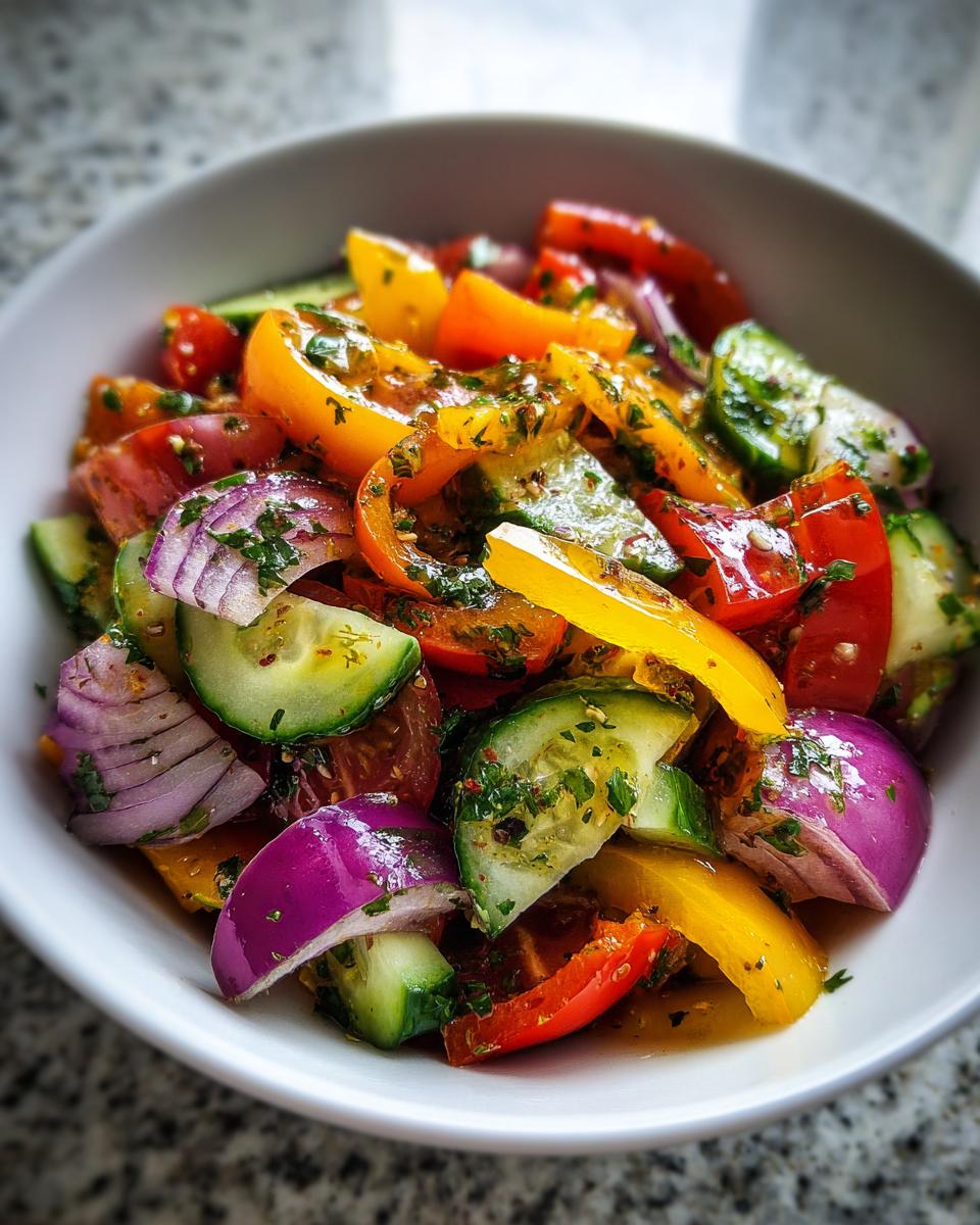 Viral Sweet Pepper Salad: 15-Minute Explosive Flavor Hack 8 Viral Sweet Pepper Salad - detail 3
