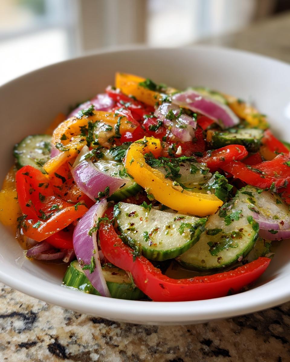 Viral Sweet Pepper Salad: 15-Minute Explosive Flavor Hack 9 Viral Sweet Pepper Salad - detail 4