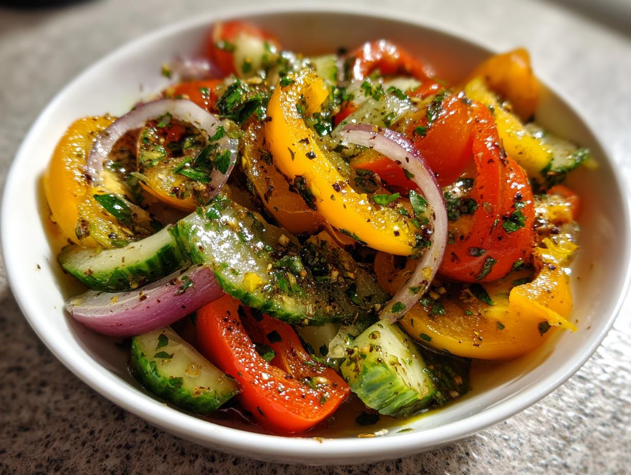 Viral Sweet Pepper Salad