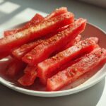 5-Minute Watermelon Fries - Insanely Crisp & Addictive! 10 Watermelon Fries