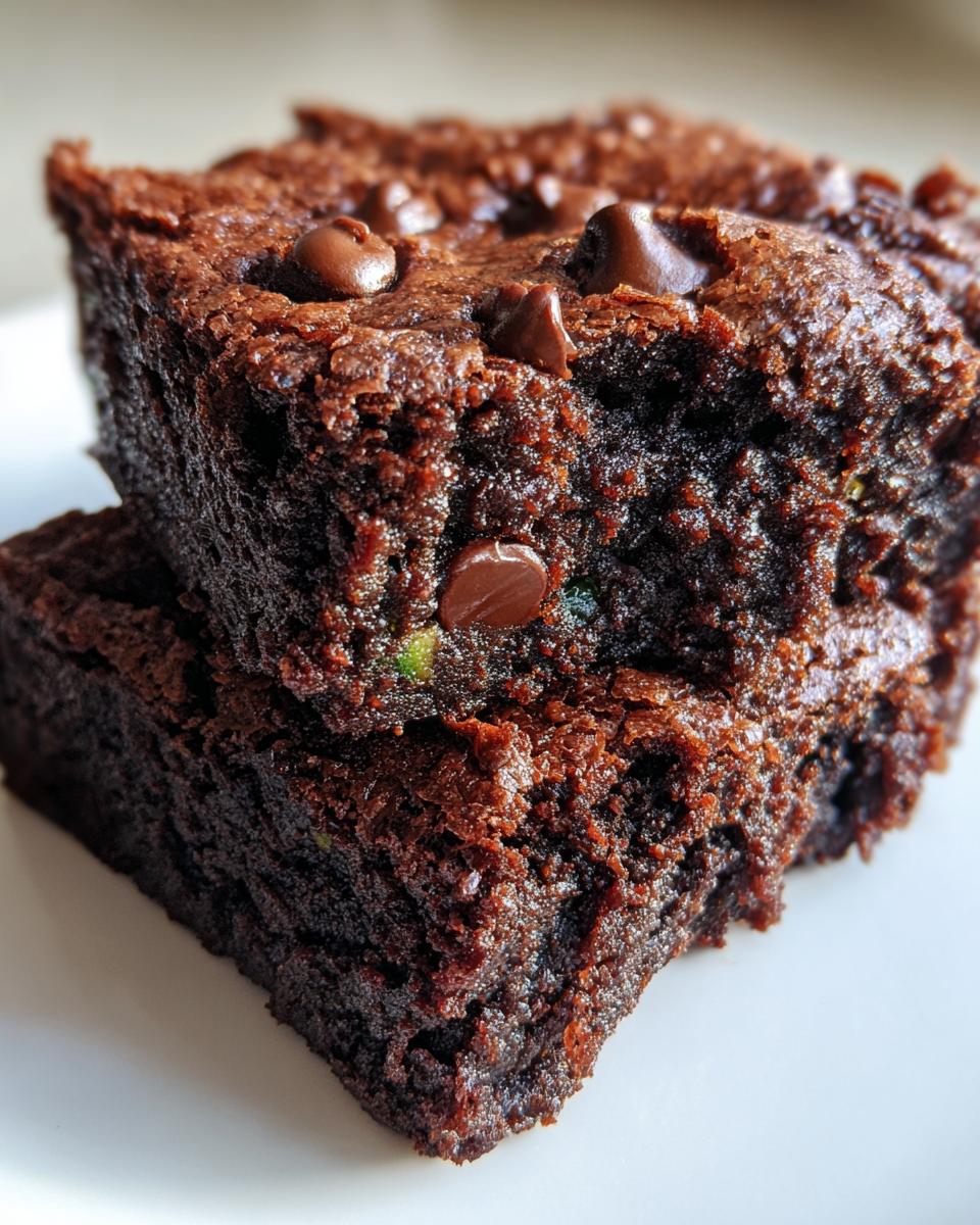 Zucchini Brownies - detail 3