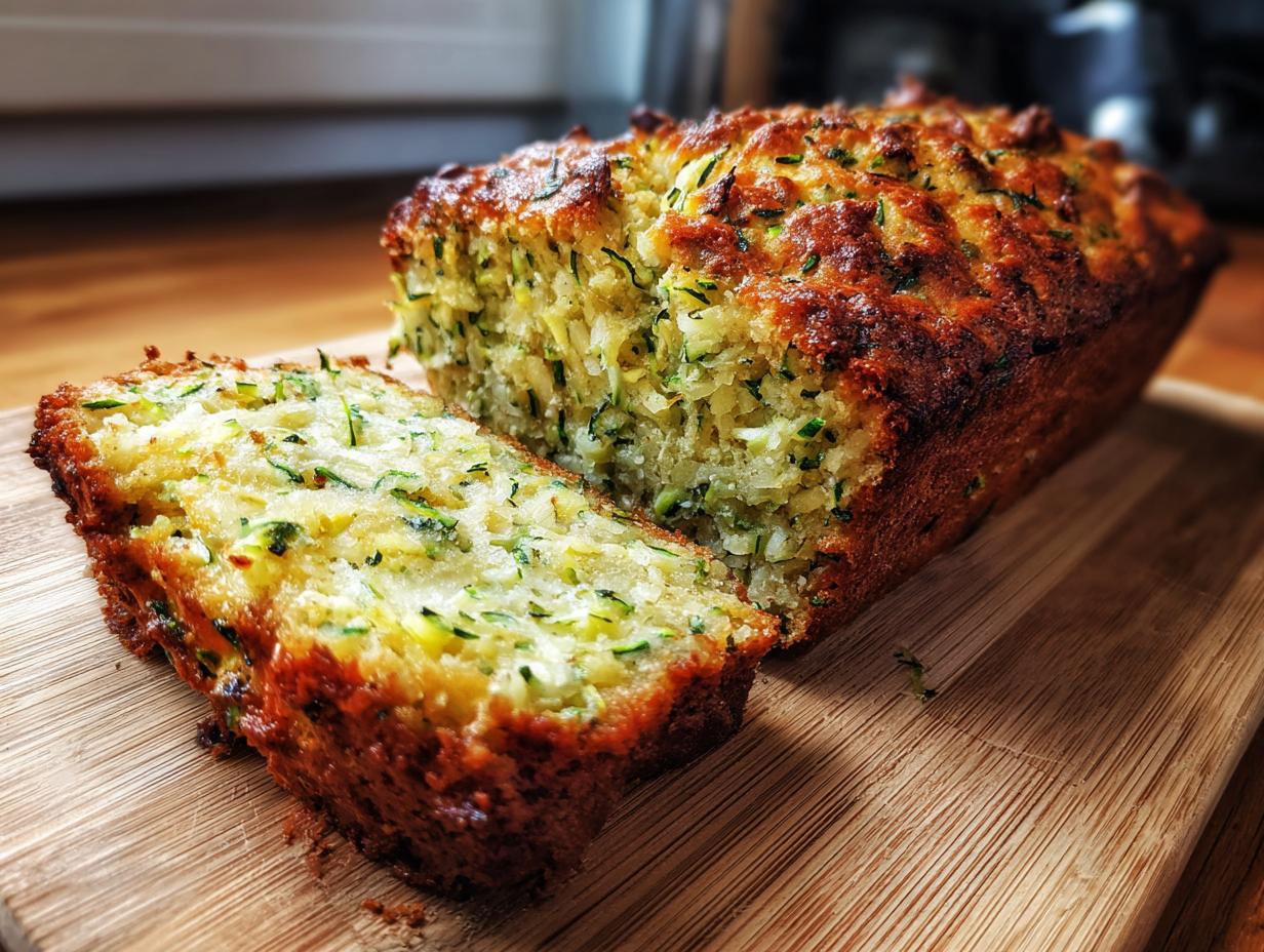 Zucchini Cheddar Herb Beer Bread