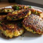 Crispy Zucchini Patties Recipe with 2 Secret Tricks 10 Zucchini Patties
