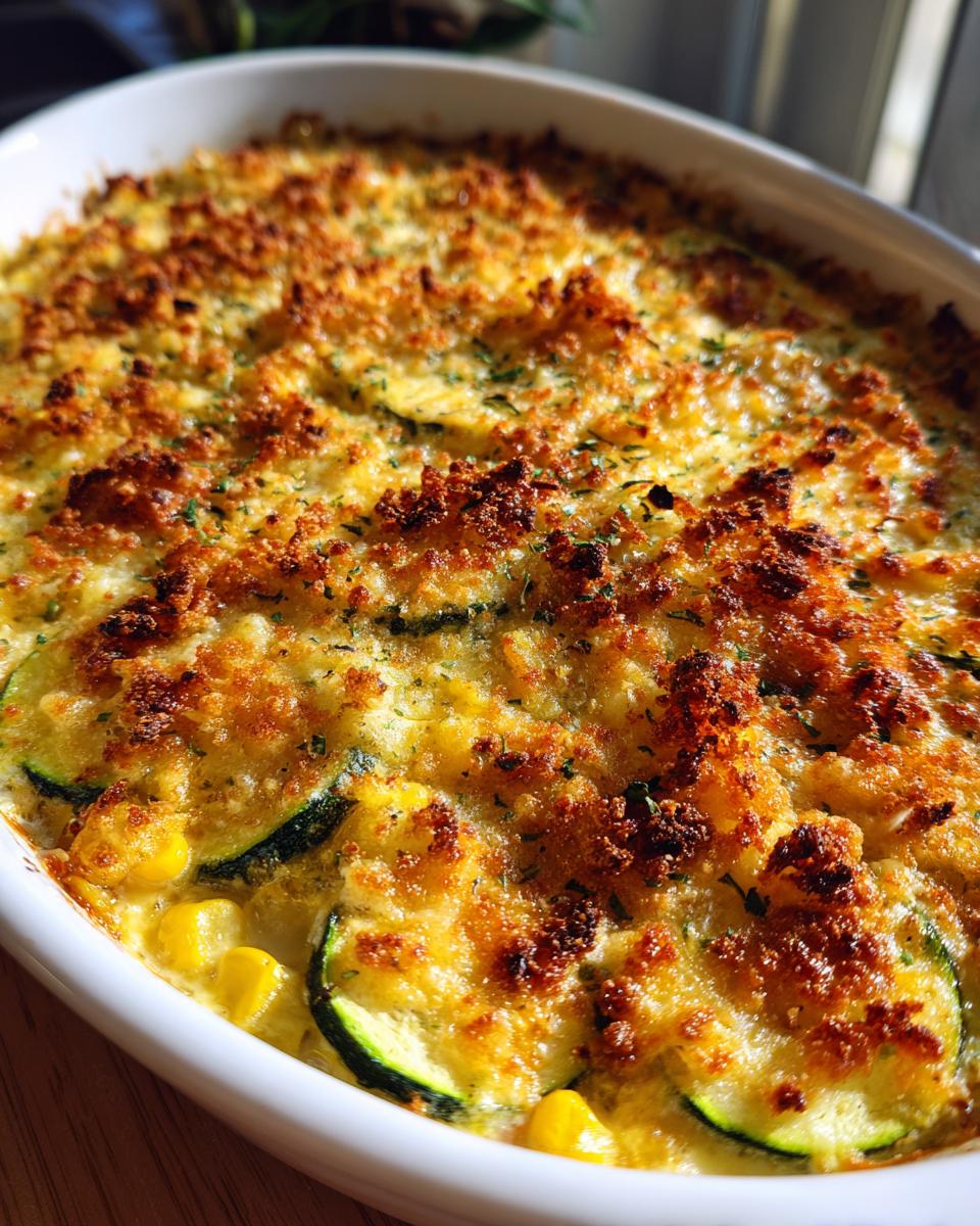 Delectable Zucchini Squash & Corn Casserole in 5 Easy Steps 5 Zucchini, Squash & Corn Casserole - detail 1