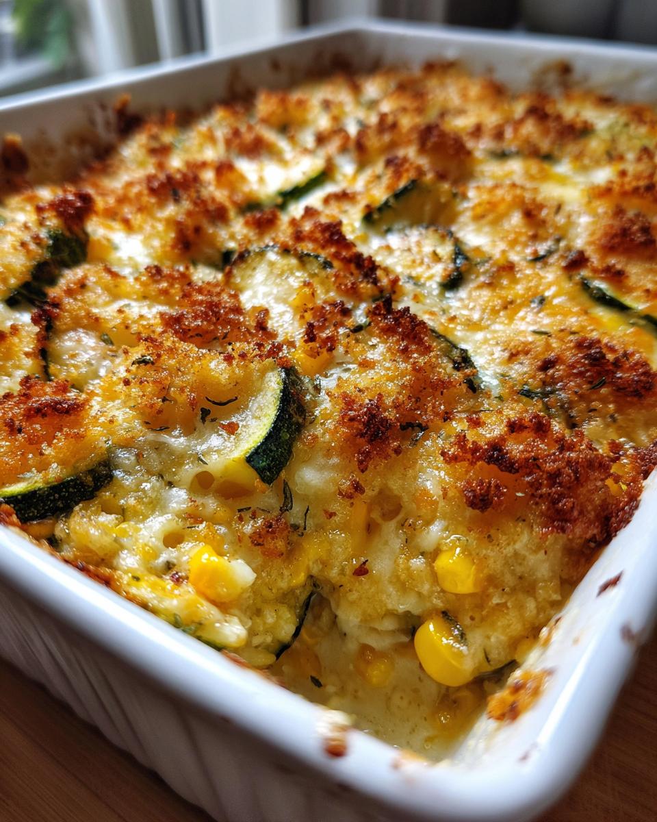 Delectable Zucchini Squash & Corn Casserole in 5 Easy Steps 6 Zucchini, Squash & Corn Casserole - detail 2