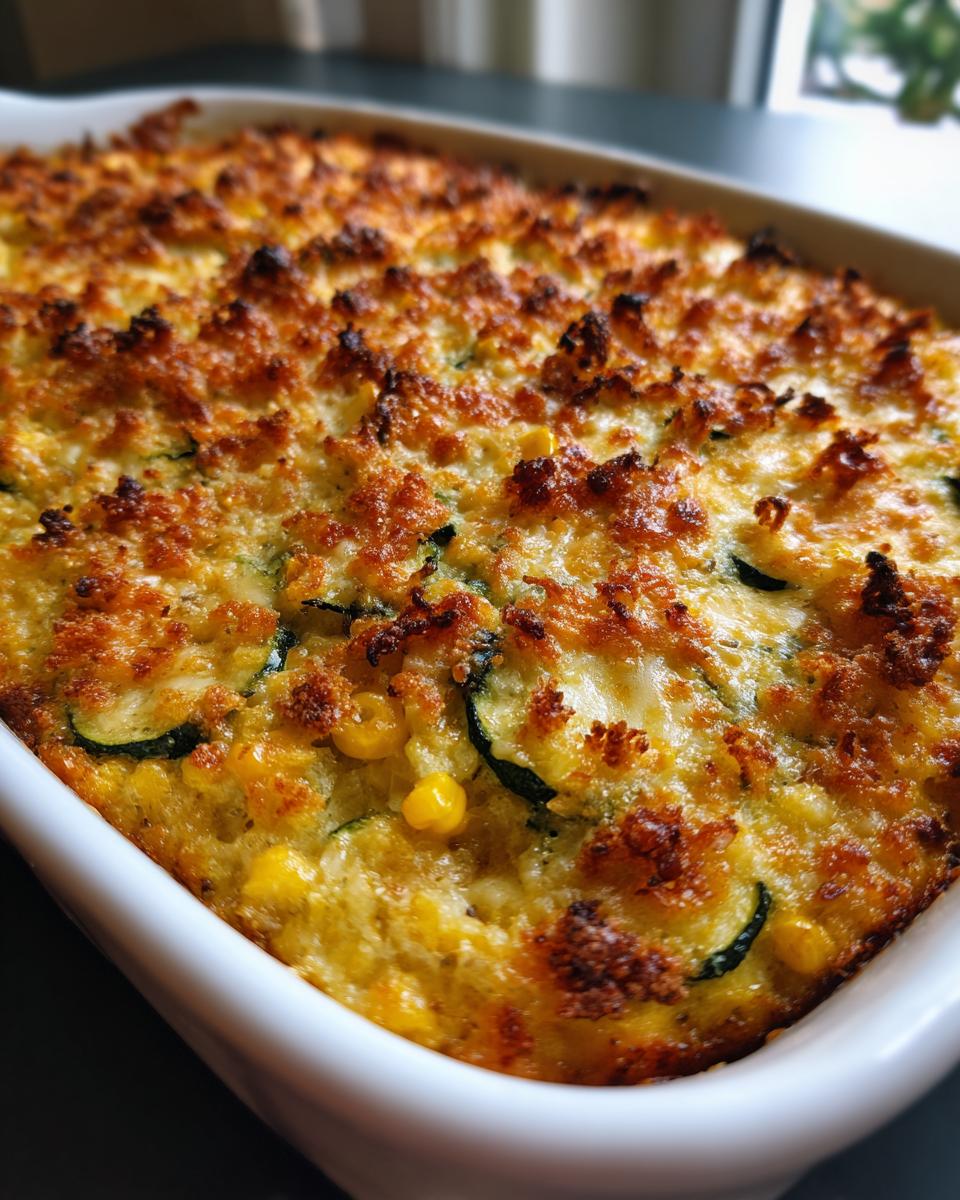 Delectable Zucchini Squash & Corn Casserole in 5 Easy Steps 7 Zucchini, Squash & Corn Casserole - detail 3
