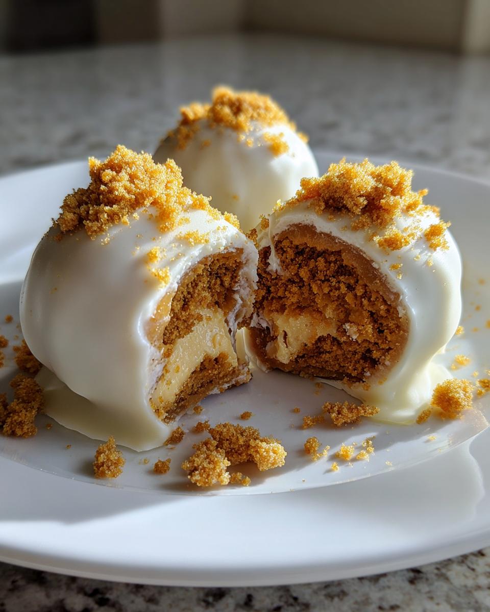 20 Irresistible Creamy Pumpkin Cheesecake Truffles You Must Try 6 creamy Pumpkin Cheesecake Truffles - detail 1