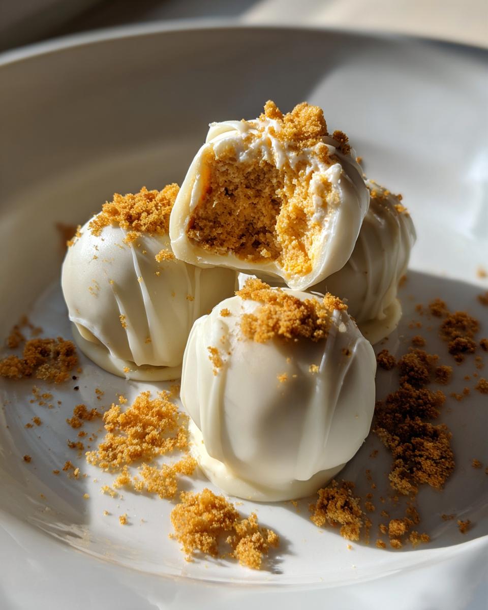 20 Irresistible Creamy Pumpkin Cheesecake Truffles You Must Try 8 creamy Pumpkin Cheesecake Truffles - detail 3