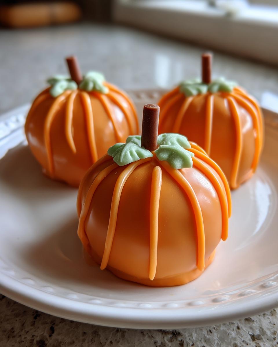 Irresistible No-Bake Pumpkin Shaped Oreo Balls in Just 30 Minutes 8 no-bake pumpkin shaped oreo balls - detail 3