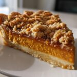 Perfect Pumpkin Pie with Irresistible Cinnamon Streusel 10 pumpkin pie filling and a golden and crisp cinnamon streusel topping